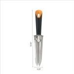Fiskars Multi-Purpose Garden Knife - Planting Tool for Weeding, Digging, and Cultivating with Hanging Hole - Steel Head - Lawn and Yard Tools - Black/Orange - Image 5