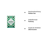 Maldon Salt, Sea Salt Flakes, 8.5 oz (240 g), Kosher, Natural, Handcrafted, Gourmet, Pyramid Crystals (Packaging May vary) - Image 2