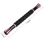 Yansyi Muscle Roller Stick for Athletes - Body Massage Roller Stick - Release Myofascial Trigger Points Reduce Muscle Soreness Tightness Leg Cramps & Back Pain for Physical Therapy & Recovery (Pink) - Image 6