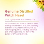 Dickinson's Original Witch Hazel Pore Perfecting Toner, 100% Natural, 16 Ounce Fragrance free - Image 4