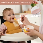6-Piece Silicone Feeding Spoons for First Stage Baby and Infant, Soft-Tip Easy on Gums I Training Spoon | Baby Utensils Feeding Supplies, Dishwasher & Boil-proof - Image 4
