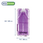 Ezy Dose Pill Cutter and Splitter with Dispenser, Cuts Pills, Vitamins, Tablets, Stainless Steel Blade, Travel Sized, Colors May Vary - Image 11