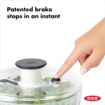 OXO Good Grips Large Salad Spinner - 6.22 Qt., White - Image 12