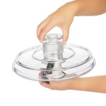 OXO Good Grips Large Salad Spinner - 6.22 Qt., White - Image 9