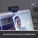 Logitech HD Pro Webcam C920, Widescreen Video Calling and Recording, 1080p Camera, Desktop or Laptop Webcam - Image 9
