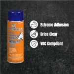Permatex 27828 Body Shop Heavy Duty Headliner Adhesive, High-Strength Spray Adhesive, Repair Detached Or Loose Interior Parts, Dries Clear, Aerosol Can, 16.75 Oz - Image 3