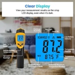 Etekcity Infrared Thermometer Temperature Gun 774, Digital IR Temp Gun for Food, Cooking, BBQ, Pizza Oven, Reptile, Griddle Accessories, Non Contact Surface Outdoor Heat Gun - Image 4