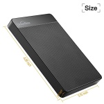 UnionSine 1TB Ultra Slim Portable External Hard Drive HDD-USB 3.0 for PC, Mac, Laptop, PS4, Xbox one,Xbox 360-Super Fast Transmission-HD-2510(Black) - Image 13