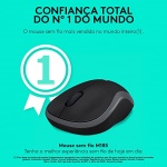 Logitech M185 Wireless Mouse, 2.4GHz with USB Mini Receiver, 12-Month Battery Life, 1000 DPI Optical Tracking, Ambidextrous PC/Mac/Laptop - Swift Gray - Image 11