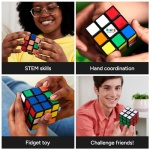 Rubik’s Cube, The Original 3x3 Color-Matching Puzzle Classic Problem-Solving Challenging Brain Teaser Fidget Toy, Packaging May Vary, for Adults & Kids Ages 8 and up - Image 6