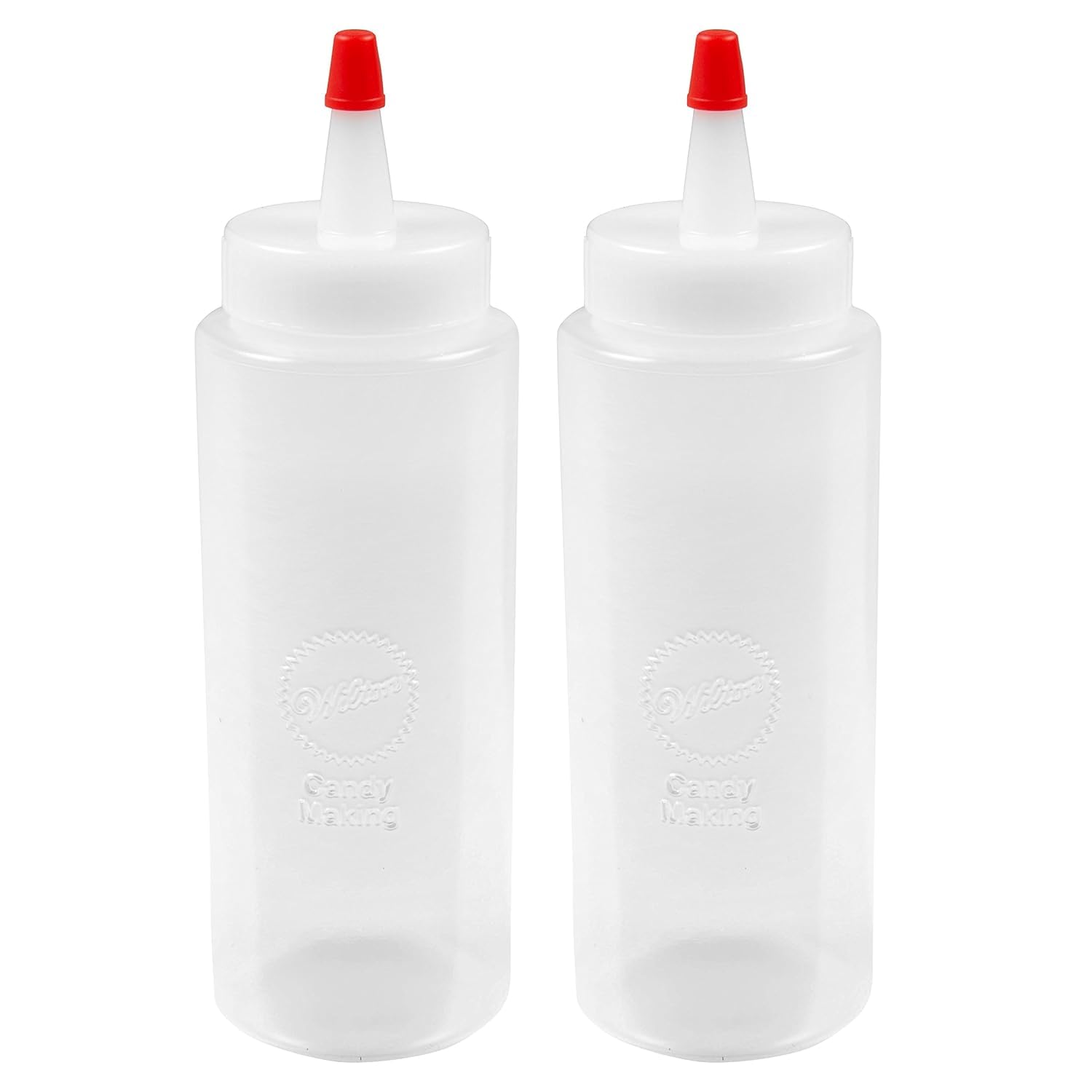 Wilton Mini Squeeze Bottles - These Small Squeeze Bottles Are Ideal for Portioning Out Sauces and Condiments, 6 oz., 2-Piece, Plastic