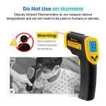 Etekcity Infrared Thermometer Temperature Gun 774, Digital IR Temp Gun for Food, Cooking, BBQ, Pizza Oven, Reptile, Griddle Accessories, Non Contact Surface Outdoor Heat Gun - Image 2