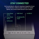 Skytech Gaming Nebula Gaming PC Desktop – Intel Core i5 13400F 2.5 GHz, NVIDIA RTX 4060, 1TB NVME SSD, 16GB DDR4 RAM 3200, 600W Gold PSU, 11AC Wi-Fi, Windows 11 Home 64-bit,Black - Image 9