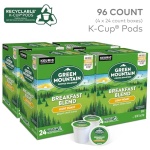 Green Mountain Coffee Roasters Breakfast Blend Single-Serve Keurig K-Cup Pods, Light Roast Coffee, 96 Count (4 Packs of 24) - Image 14