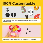 Magnetic Dots - Self Adhesive Magnet Dots (0.8" x 0.8") - Classroom Must Have Peel & Stick Magnetic Circles - Flexible Sticky Magnets - Sheets is Alternative, Stickers, Strip, Magnetic Tape (120 Pcs) - Image 5