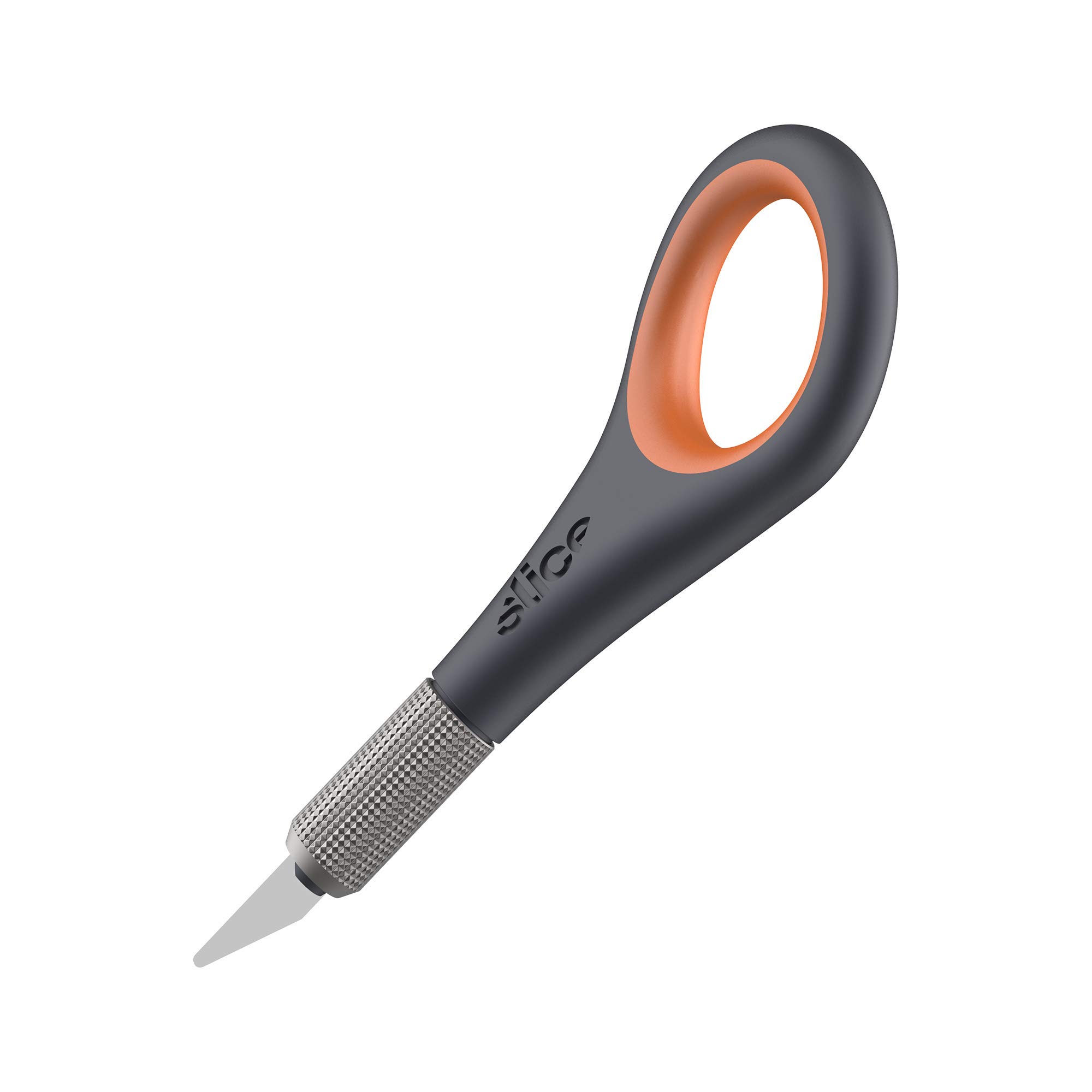 Version 1.0.0 Slice Precision Knife, Finger Grip for Precision and Control, Safe Ceramic Blade Lasting 11x Longer than Metal, 1 Pack - Image 1