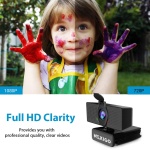 NexiGo N60 1080P Webcam with Microphone, Adjustable FOV, Zoom, Software Control & Privacy Cover, USB HD Computer Web Camera, Plug and Play, for Zoom/Skype/Teams, Conferencing and Video Calling - Image 5