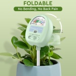 Soil Moisture Meter,4-in-1 Soil Ph Meter, Soil tester for Moisture, Light,Nutrients, pH,Soil Ph Test Kit, Great for Garden, Lawn, Farm, Indoor & Outdoor Use (No Battery Required) - Image 6