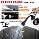 Practisol Car Interior Cleaner, Auto Detail Tools Car Detailing Kit(Needs Air Compressor) High Pressure Car Cleaning Gun Car Cleaning Kit for Vehicle Upholstery Carpet Seat - Image 7