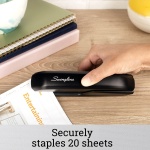 Swingline Stapler Value Pack, 20 Sheet Capacity, Jam Free, includes Standard Stapler, 5000 Staples and Staple Remover, Black (54551) - Image 9