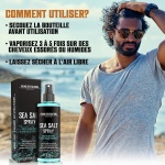 Viking Revolution Sea Salt Spray for Hair Men - Hair Texturizing Spray with Kelp, Aloe Vera and Red Algae Extract - Surf Spray to Add Volume and Texture Sea Salt Spray for Men Beach Hair Spray - 8oz - Image 3