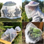 Garden Netting Pest Barrier, Plant Covers 8x24Ft Mesh Mosquito Net Bird Netting for Garden Protection, Plant Netting for Raised Garden Beds Row Cover - Image 2
