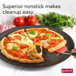 GoodCook AirPerfect Nonstick 16” Pizza Pan – Pizza Tray for Oven, Perforated Round Pizza Pan, Carbon Steel Baking Pan, Homemade, Frozen & Leftover Slices - Image 6
