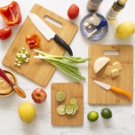 Totally Bamboo 3-Piece Bamboo Cutting Board Set; 3 Assorted Sizes of Bamboo Wood Cutting Boards for Kitchen - Image 8