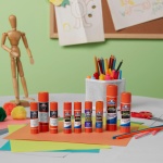 Elmer's Disappearing Purple School Glue Sticks, Washable, 22 Grams, 3 Count - Image 6