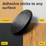 Magnetic Dots - Self Adhesive Magnet Dots (0.8" x 0.8") - Classroom Must Have Peel & Stick Magnetic Circles - Flexible Sticky Magnets - Sheets is Alternative, Stickers, Strip, Magnetic Tape (120 Pcs) - Image 3