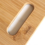 Totally Bamboo 3-Piece Bamboo Cutting Board Set; 3 Assorted Sizes of Bamboo Wood Cutting Boards for Kitchen - Image 5