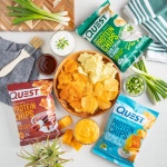 Quest Nutrition Protein Chips Variety Pack, BBQ, Cheddar & Sour Cream, Sour Cream & Onion, High Protein, Low Carb, 1.1 oz (Pack of 12) - Image 6